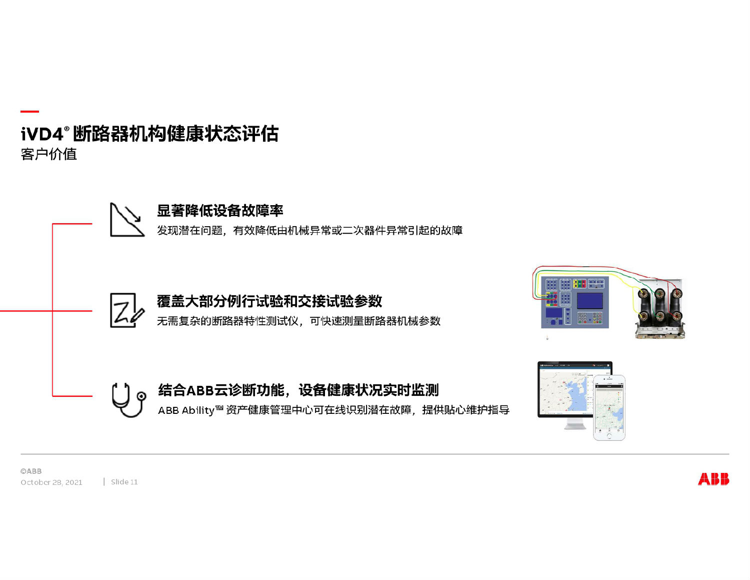 ABB中压开关柜智能方案 得润电气